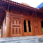 Jual Rumah Joglo Gebyok Ukir Kayu Jati untuk hunian villa resort dan pendopo