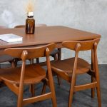 Set Kursi Makan Minimalis Kayu Jati 4 Kursi IRK-SKMKN 02 - Image 4