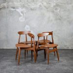 Set Kursi Makan Minimalis Kayu Jati 4 Kursi IRK-SKMKN 02 - Image 3