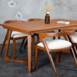 Set Kursi Makan Minimalis Kayu Jati 4 Kursi IRK-SKMKN 04 - Image 3