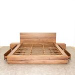Tempat Tidur Laci Minimalis Kayu Jati IRK-TTDUR 02