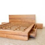 Tempat Tidur Laci Minimalis Kayu Jati IRK-TTDUR 02 - Image 2