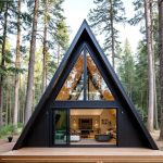 Rumah Segitiga Kayu Jati Untuk Glamping Dan Villa