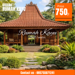 Jual Rumah Joglo Kayu Jati Berkualitas Tradisional