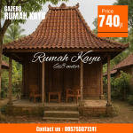 Jual Rumah Joglo Kayu Jati Modern