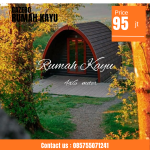 Jual Rumah Lumbung Kayu Jati Minimalis Elegant