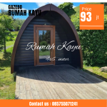 Jual Rumah Lumbung Kayu Jati Estetik Berkualitas