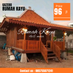 Jual Rumah Joglo Kayu Jati Aesthetic Premium