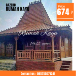 Jual Rumah Joglo Kayu Jati Ukir Desain Tradisional