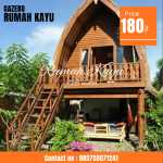 Jual Rumah Lumbung Kayu Jatii Minimalis Anti Rayap Dan Awet