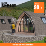 Jual Rumah Lumbung Kayu Jati Custom Berkualitas
