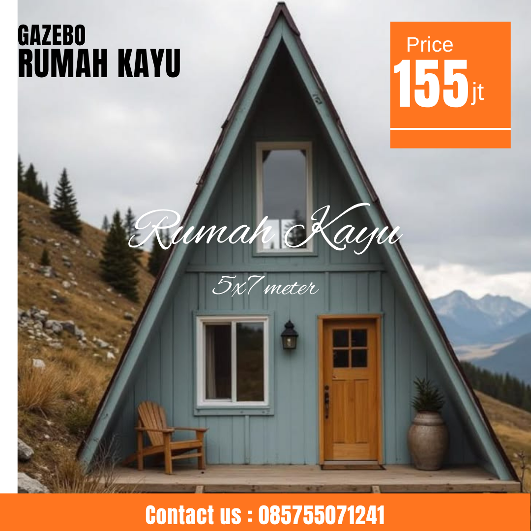 Abu Abu Inspirasi Desain Moderen Furniture Instagram Post (58) Jual Rumah Segitiga Kayu Jati Custom Minimalis - Image 1