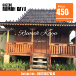 Jual Rumah Joglo Kayu Jati Desain Tradisional