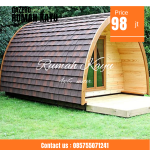 Jual Rumah Lumbung Kayu Jati Minimalis Premium