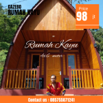 Jual Rumah Lumbung Kayu Jati Aesthetic Natural