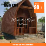 Jual Rumah Lumbung Kayu Jati Desain Eksklusif