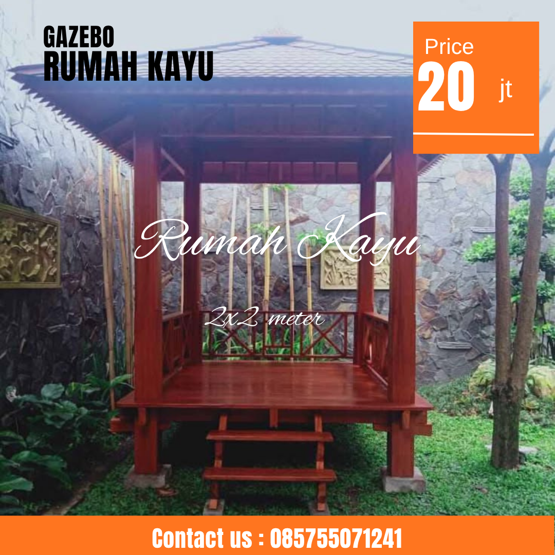 Abu Abu Inspirasi Desain Moderen Furniture Instagram Post (87) Jual Gazebo Minimalis Kayu Jati Berkualitas - Image 1