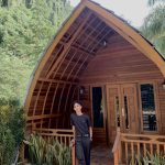 Rumah Lumbung Kayu Jati Desain Minimalis