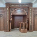 Jual Mihrab Masjid Ukir Kayu Jati Mewah Harga Terbaik