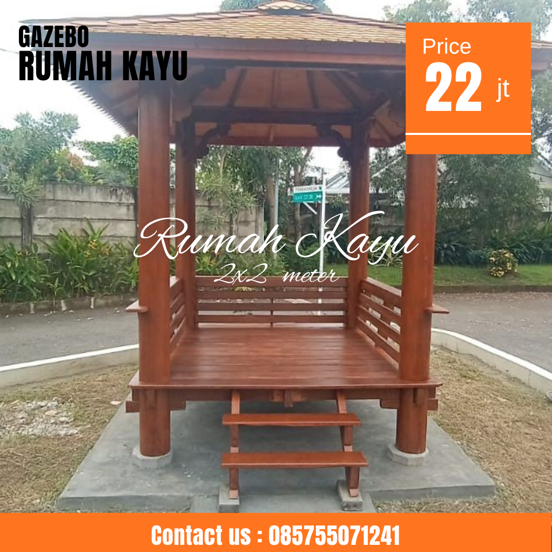 Abu Abu Inspirasi Desain Moderen Furniture Instagram Post (20) Jual Gazebo Kayu Jati Minimalis Custom Desain Berkualitas - Image 1