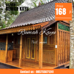Jual Rumah Joglo Kayu Jati Tua Modern Berkualitas