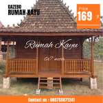 Jual Rumah Gladak Kayu Jati Desain Istimewa