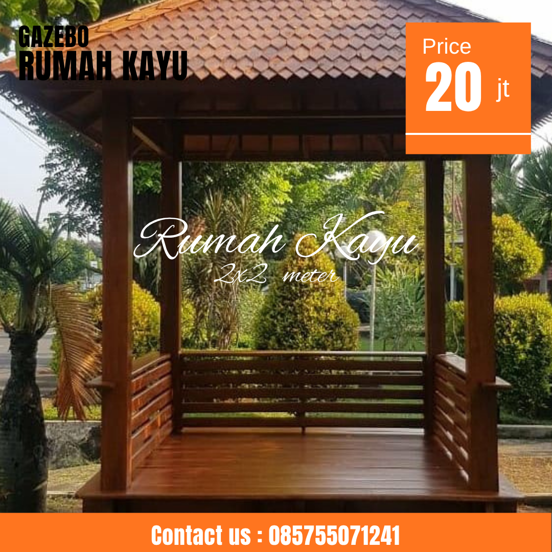 Abu Abu Inspirasi Desain Moderen Furniture Instagram Post - 2026-07-05T075717.724 Jual Gazebo Konsep Modern Kayu Jati Pilihan - Image 1