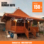 Jual Rumah Joglo Minimalis Modern Kayu Jati Jepara