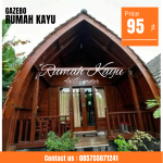 Jual Rumah Lumbung Kayu Minimalis Modern Kayu Jati Jepara