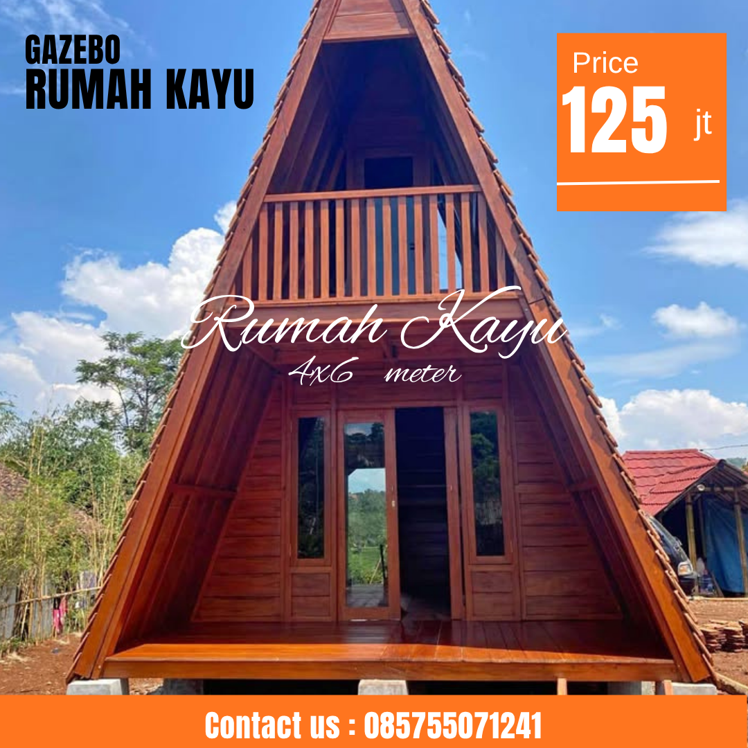 Abu Abu Inspirasi Desain Moderen Furniture Instagram Post - 2026-07-10T023425.024 Jual Rumah Kayu Segitiga Glamping Minimalis Mewah Harga Terjangkau - Image 1