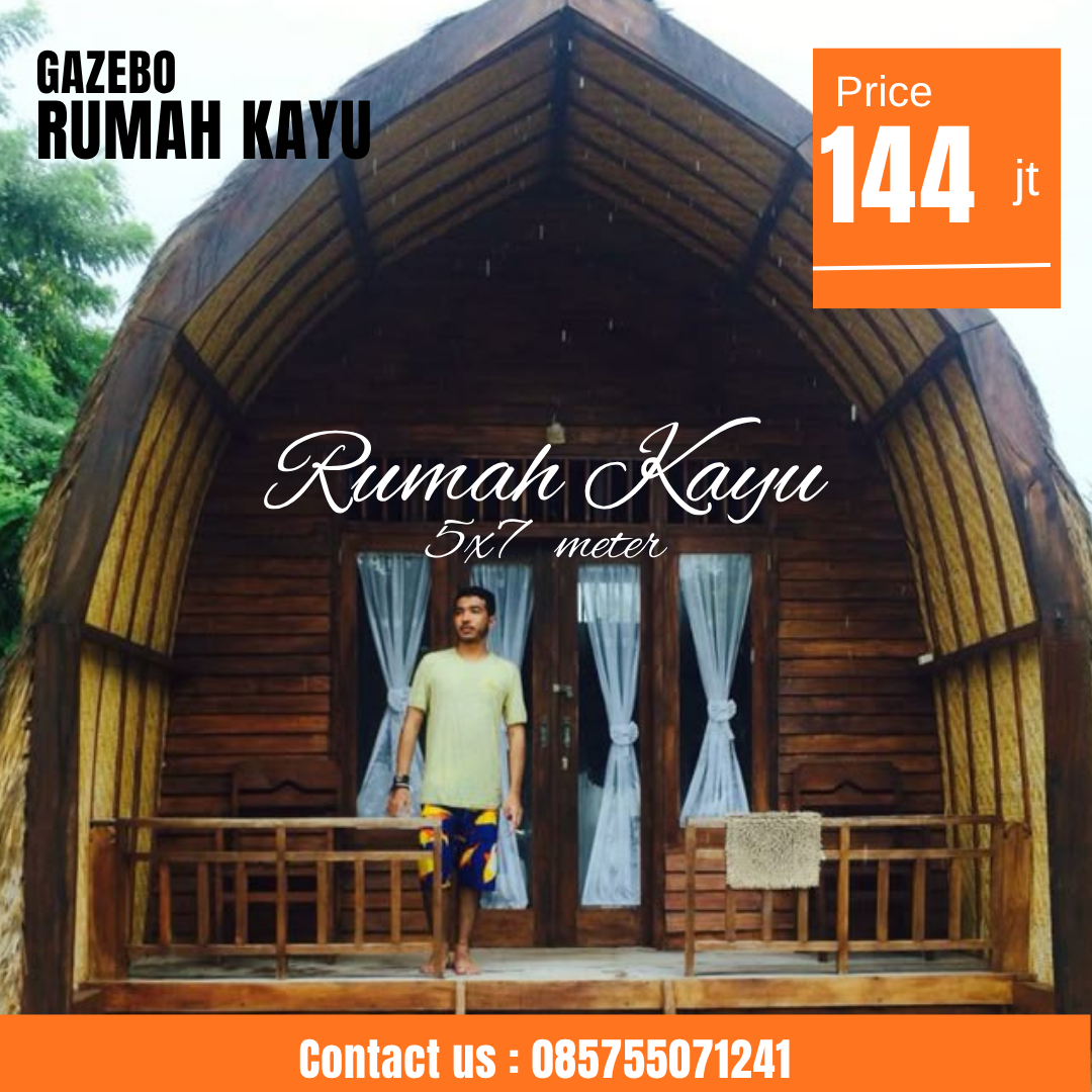 Abu Abu Inspirasi Desain Moderen Furniture Instagram Post - 2026-07-10T084226.837 Jual Rumah Kayu Lumbung Kayu Jati Minimalis Atap Sirap Kayu - Image 1