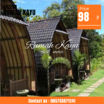 Rumah Lumbung Kayu Jati Minimalis Harga Terjangkau Berkualitas