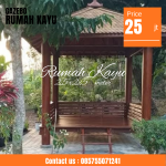 Jual Gazebo Kayu Jati Jepara Berkualitas Langsung Pengrajin