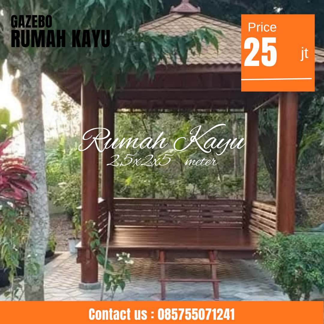 Abu Abu Inspirasi Desain Moderen Furniture Instagram Post (3) Jual Gazebo Kayu Jati Jepara Berkualitas Langsung Pengrajin - Image 1