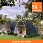 Rumah Kayu Lumbung Jati Tua Desain Mewah Dan Tahan Lama