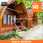 Rumah Lumbung Kayu Jati Tradisional Dengan Sentuhan Modern