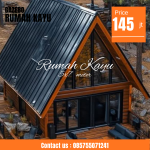 Rumah Segitiga Knock Down kayu Jati Berkualitas Resort & Villa