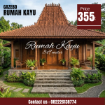 Jual Rumah Joglo Pendopo Kayu Jati Premium Buatan Jepara
