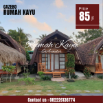 Jual Rumah Lumbung Kayu Jati | Desain Elegan untuk Investasi Villa
