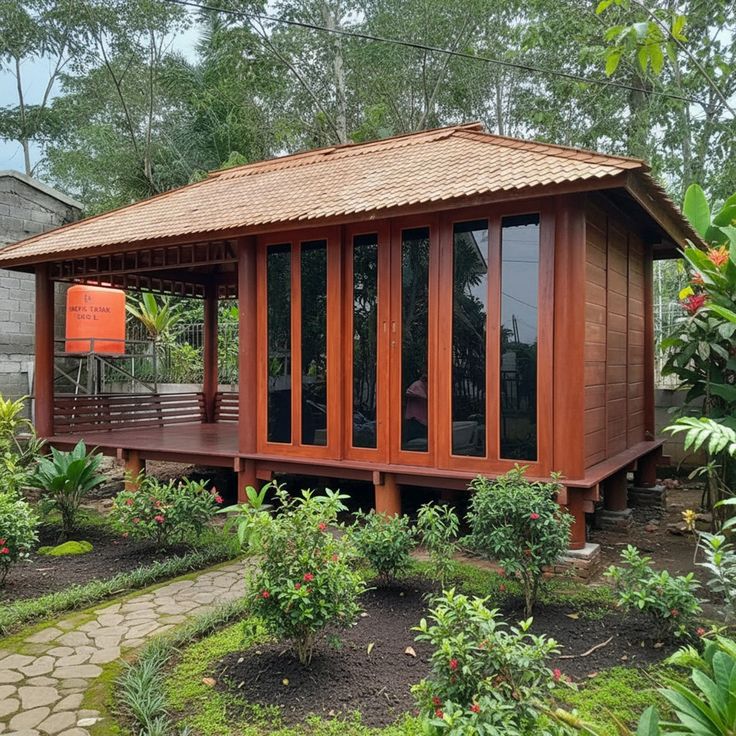Kelebihan Mushola Kayu Minimalis untuk Hunian di Bandung Jual Gazebo Kayu Jati Terbaik Untuk Musholla Dan Area Santai - Image 1