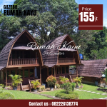 Rumah Lumbung Tingkat Kayu Jati Premium