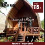 Rumah Lumbung Kayu Jati Eksklusif Bernilai Investasi