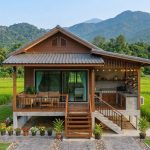 Rumah Kayu Minimalis Modern Kayu Jati Elegan & Nyaman