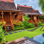 Rumah Joglo Kayu Jati Premium untuk Villa & Hunian