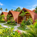 Rumah Lumbung Kayu Jati Minimalis Desain Tradisional Modern