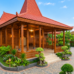 Rumah Joglo Kayu Jati Full Ukiran Arsitektur Jawa Klasik