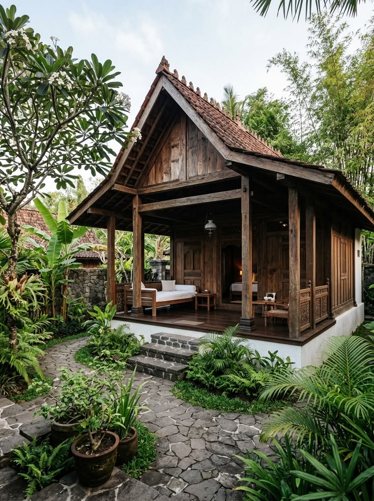 390d5800260fae68ba81f8edd89ca0e2 (1) Rumah Kayu Jati Tradisional – Elegan, Kokoh & Natural - Image 1