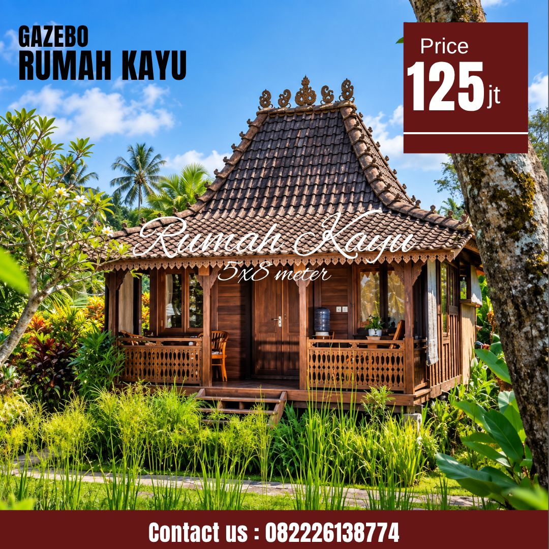 Abu Abu Inspirasi Desain Moderen Furniture Instagram Post - 2026-09-21T170047.215 Jual Rumah Joglo Jati Modern Konsep Villa Tropis - Image 1