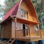 Rumah Lumbung Kayu Jati Custom 2 Lantai