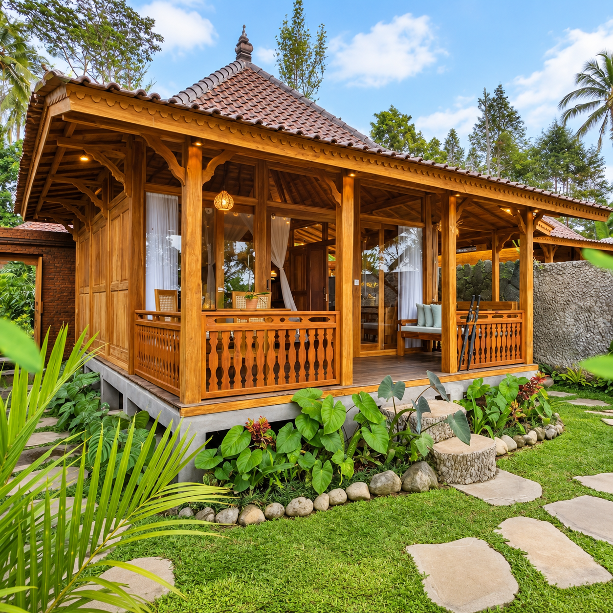 c1ccbb2a-30ad-46c5-8487-38da7adb1abc Rumah Joglo Kayu Jati Premium Cocok untuk Villa - Image 1